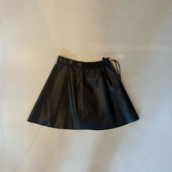 Y.A.S Black Faux Leather Skirt - Picture 11 of 15